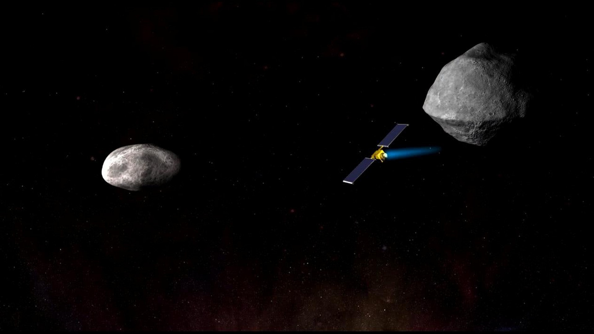 小优探索|行星防御测试，以每小时15, 000英里的速度将航天器撞向小行星