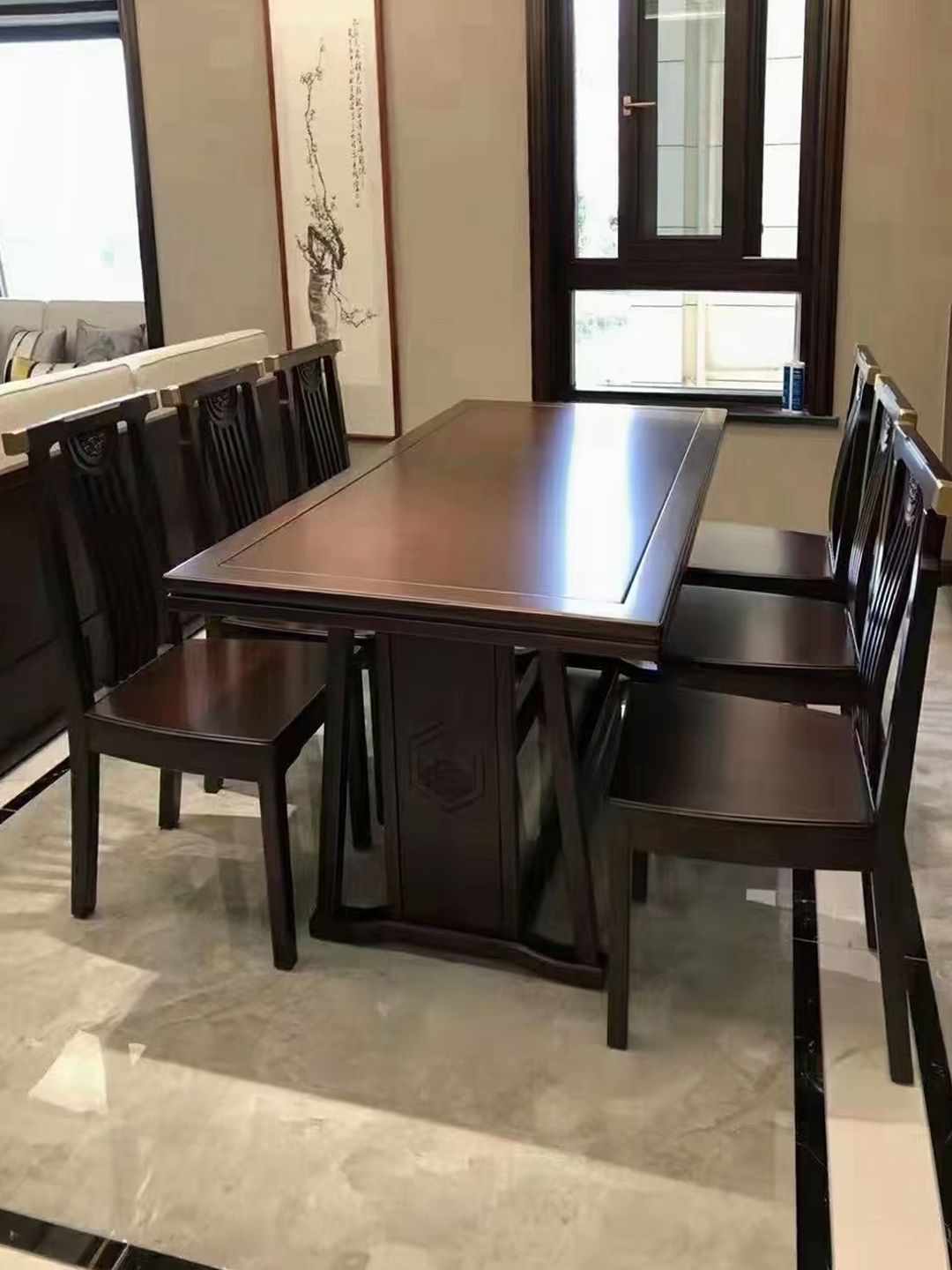 样板间|家居中的“明星”，木材界的“佼佼者”，黑檀当之无愧！