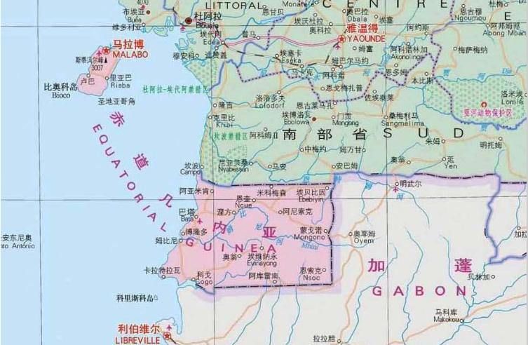  喀麦隆的无奈：近海最大岛屿属于赤道几内亚，出海受到一定限制