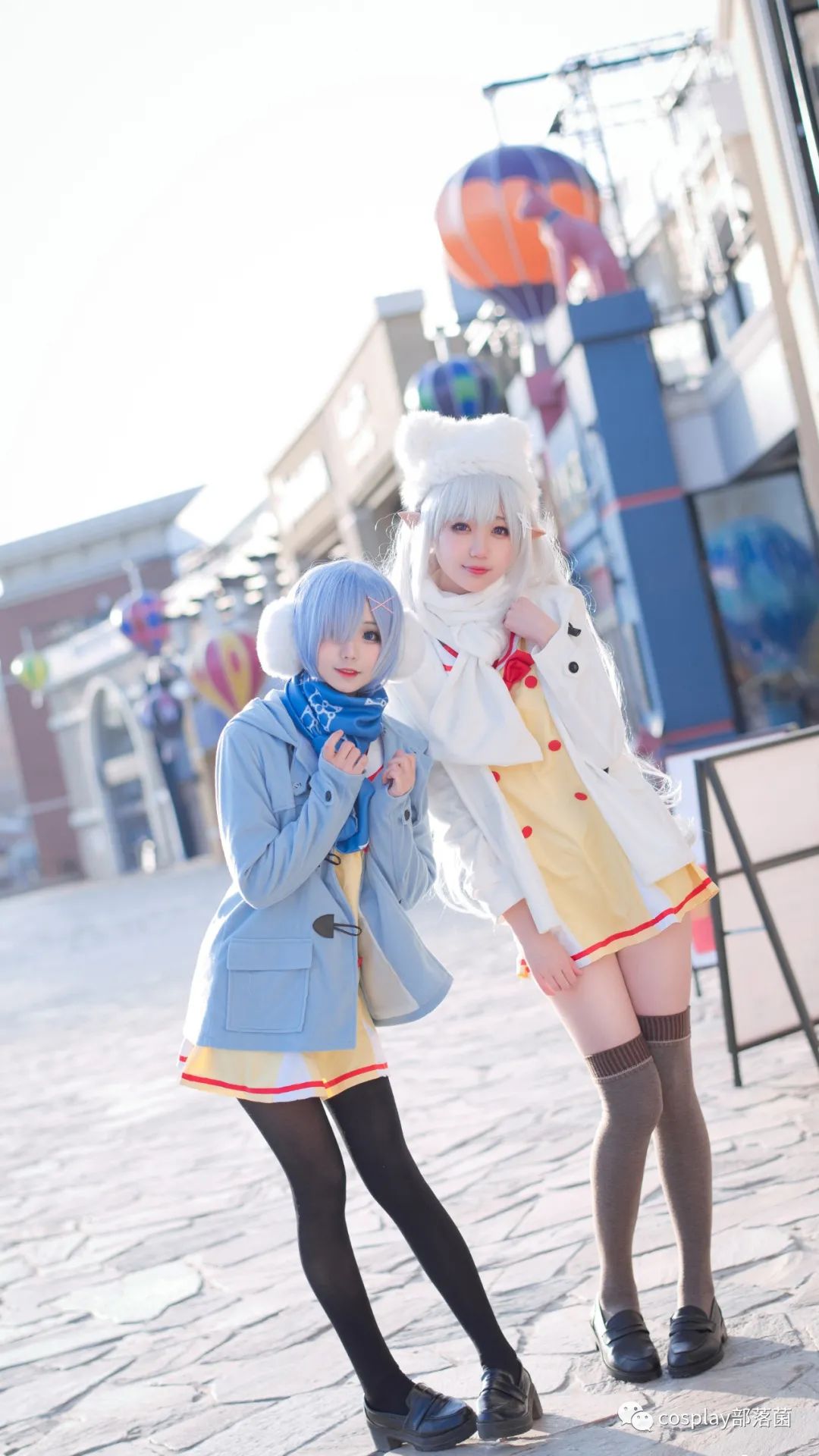 蕾姆|cos：蕾姆和艾米莉亚cos正片