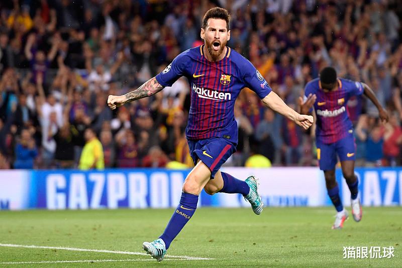 梅西|一年三次，梅西從貝利身邊呼嘯而過