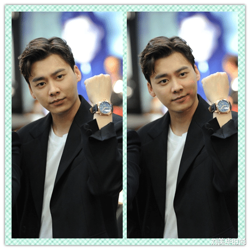 刘美华时尚|李易峰的生图显的有点胖，但穿西服很帅气，看着更稳重了