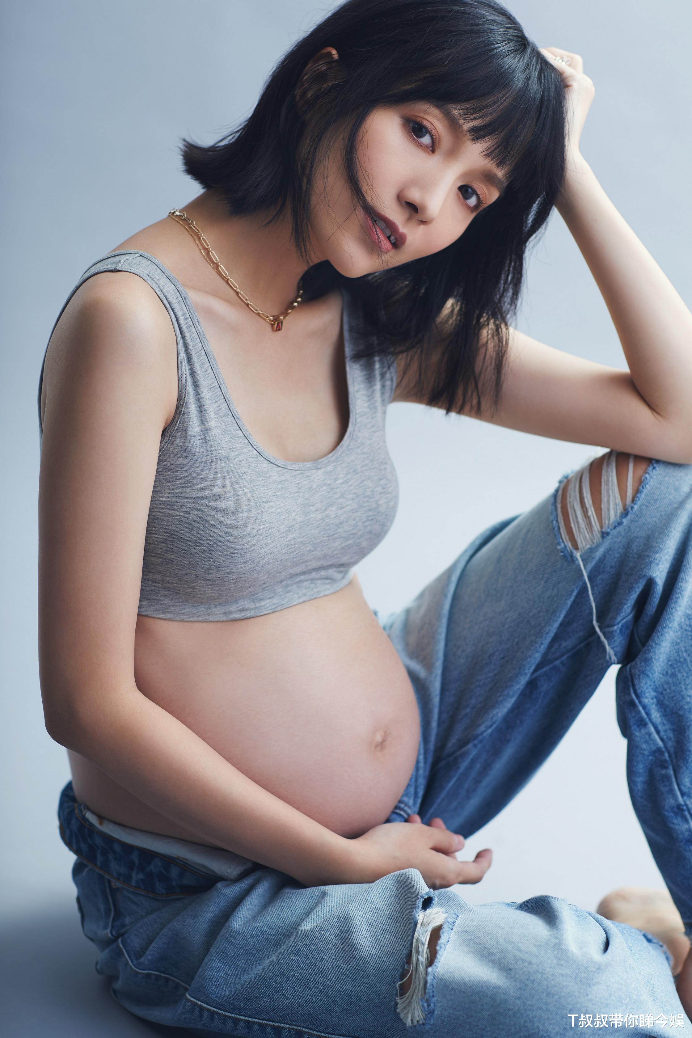 陈嘉宝|陈嘉宝怀孕九个月拍全家福　因为这原因想BB晚点出生？