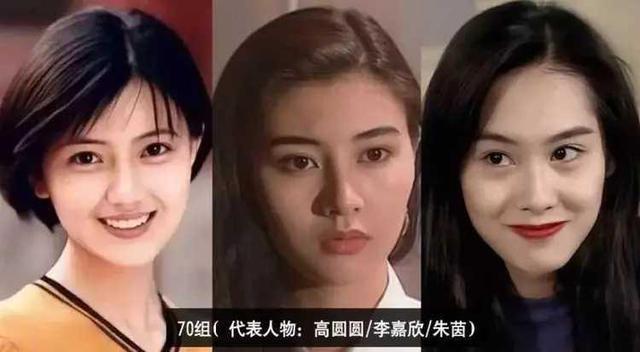 明星|50, 60, 70.80, 90, 00女明星代表，哪组堪称巅峰？