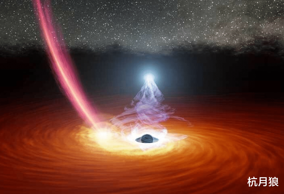 黑洞 黑洞扭曲时空的证据，从背面观察到了光 这证实了爱因斯坦的理论
