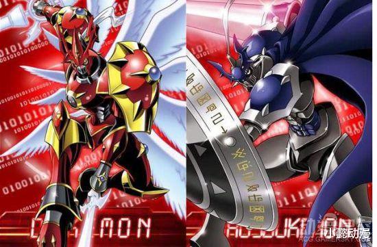 数码宝贝|《数码宝贝》中样子相同颜色不同的数码兽,你们还记得多少?