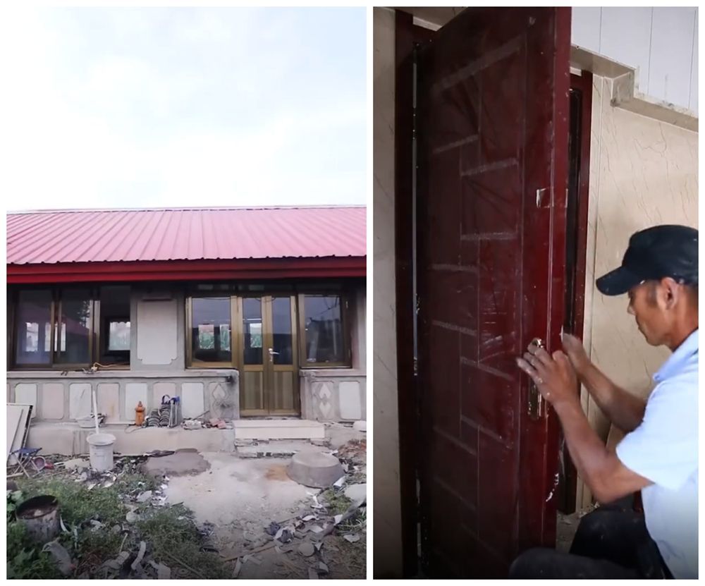 小伙帮农村老人修房子,将原本“摇摇欲坠”的房子,变成温馨的家