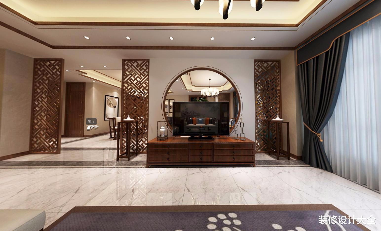 230㎡大平层中式设计,古典韵味尽显大宅风范!