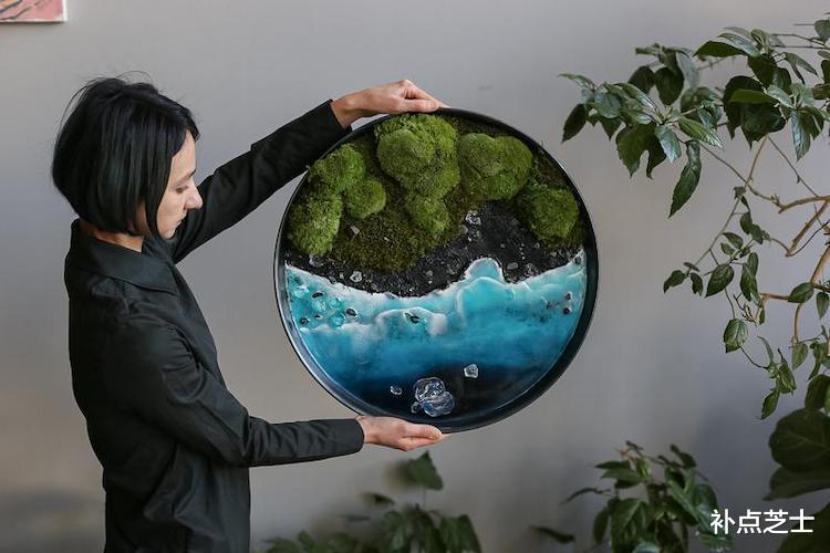 补点芝士 绿植打造的海岸线和丛林，艺术家让您在家中就能欣赏大自然之美