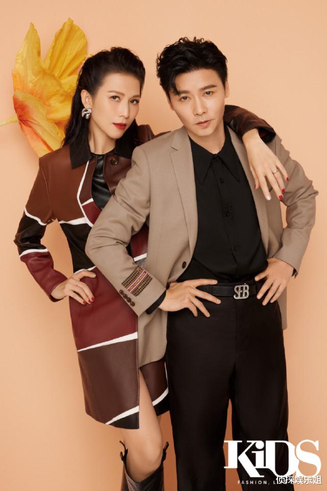 张晋|张晋蔡少芬携儿女拍写真，儿子像爸俩女儿像妈，一家五口幸福有爱