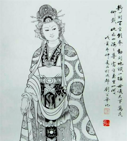 武则天|这才是武则天的真容,千年前的画像堪比绝代佳人