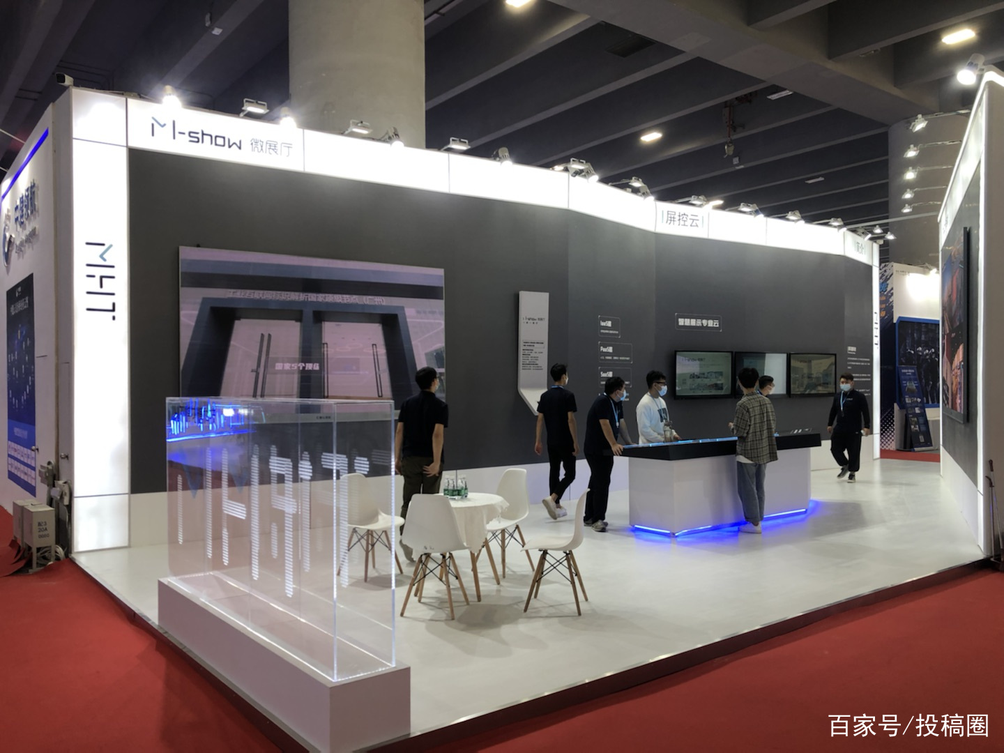 投稿圈 2021DTS国际数字科技展正式开幕，现场各种高新科技融入眼前一亮