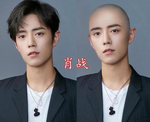 谢霆锋|25位男明星光头：肖战谢霆锋李现好帅，张嘉译王凯“砸场子”来的