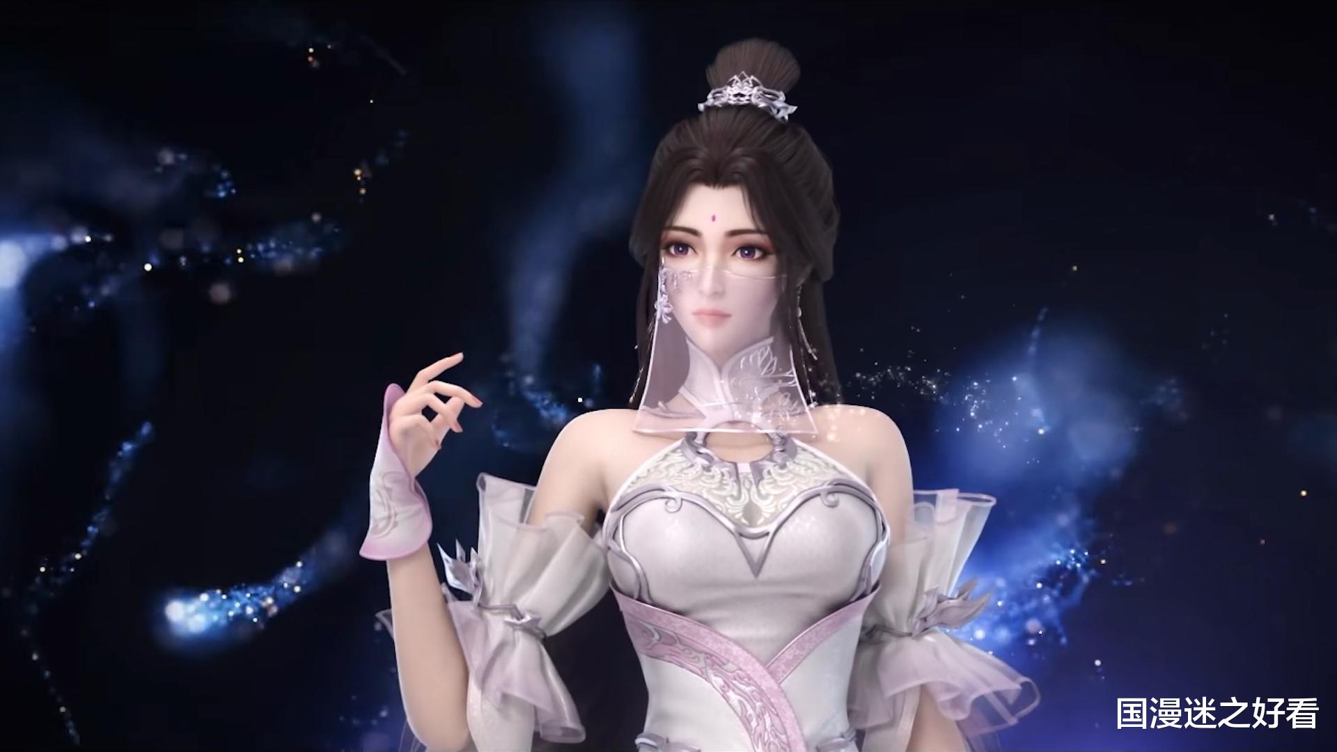 人物设定|《完美世界》月婵人设图公布，容貌清丽动人，大长腿实力吸睛