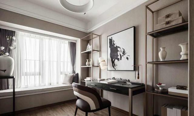 书桌和书柜怎么设置，书房才更“好用”？