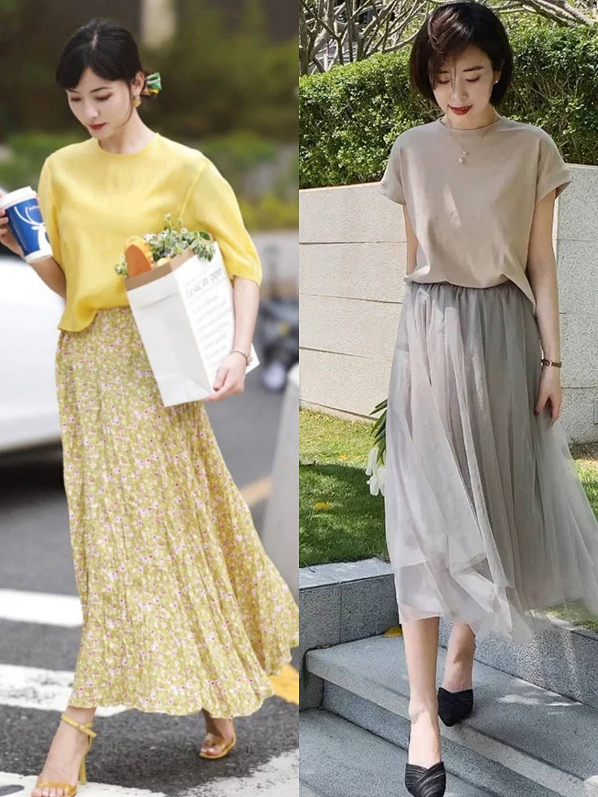 虎哥说衣不二|40岁女人无论穿半裙、裤子，请记住4个“上下”法则，优雅而高级