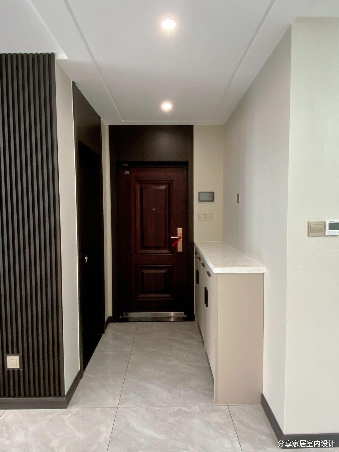 |辛苦五个月硬装完工，全屋简单装修，最满意大理石电视墙！