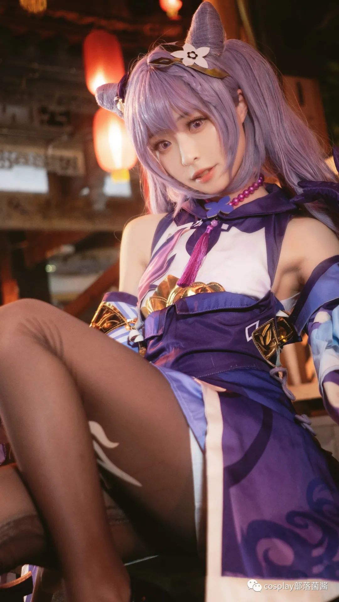 |cos：原神刻晴cos正片@傻喵，你会一直陪伴嘛