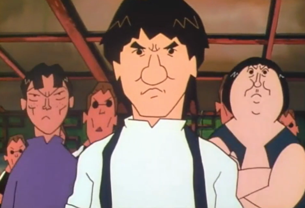 蜡笔小新|蜡笔小新在香港遇到成龙,还原《A计划》,致敬经典,却被群嘲