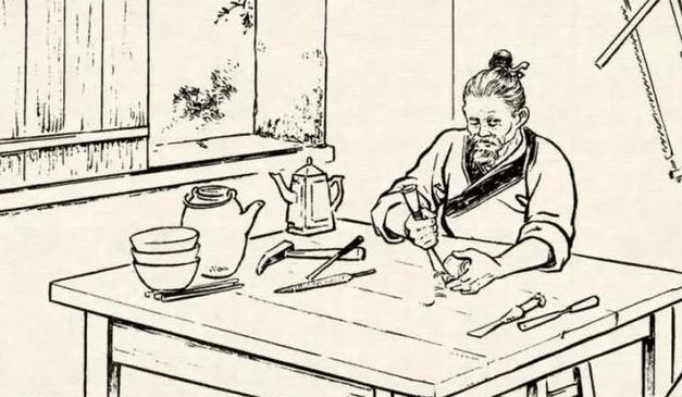 风云视角|民间故事:补锅匠深夜回村,美女现身相伴,他顺手抹了把锅底灰