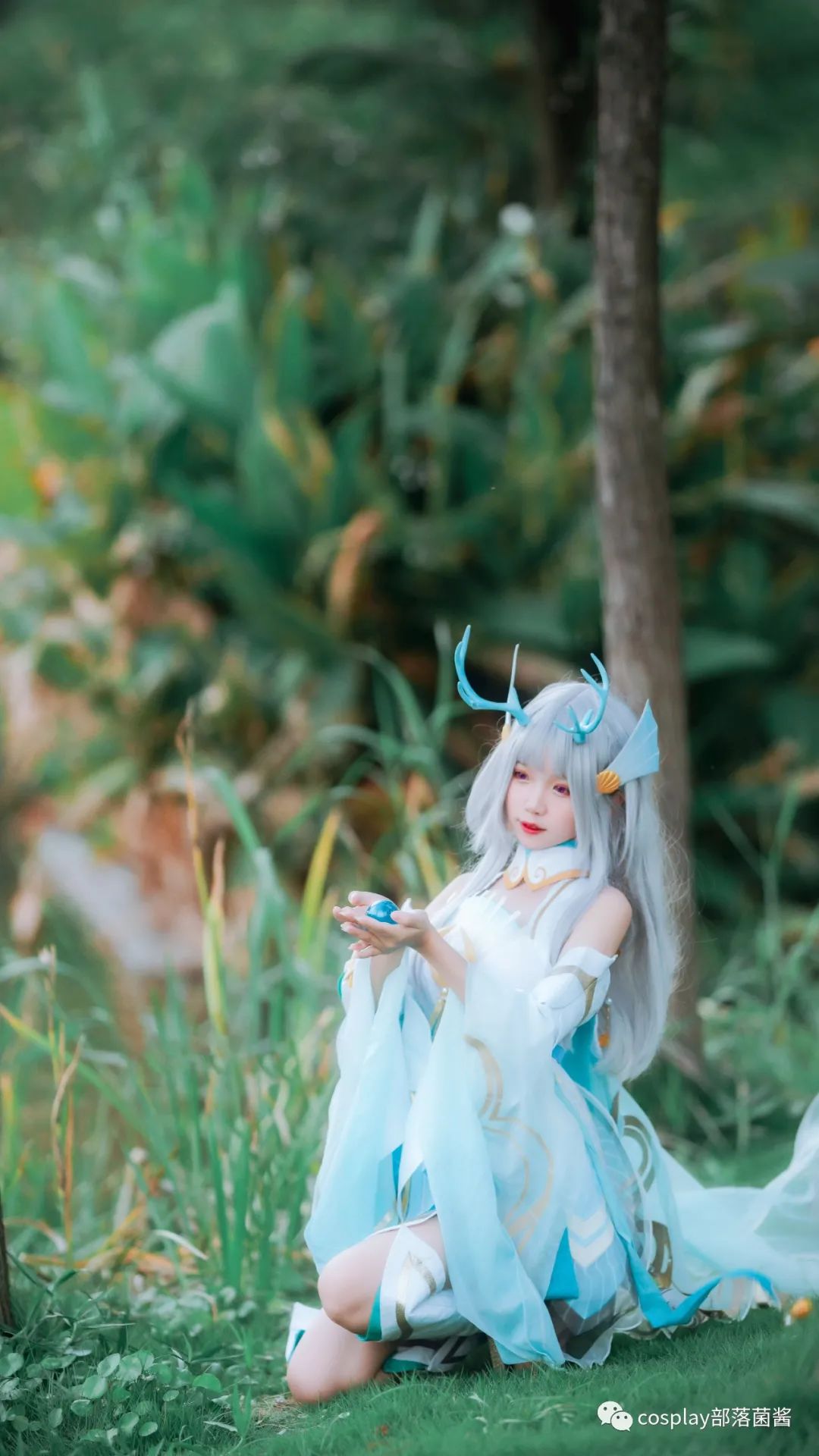 |cos：王者荣耀西施游龙清影cos正片@糖崽崽