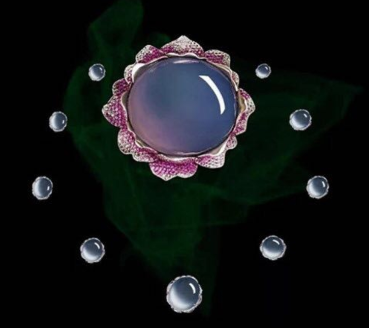 紫罗兰翡翠|绝对的视觉盛宴!最大玻璃种紫罗兰翡翠,价值6亿却有个大毛病?