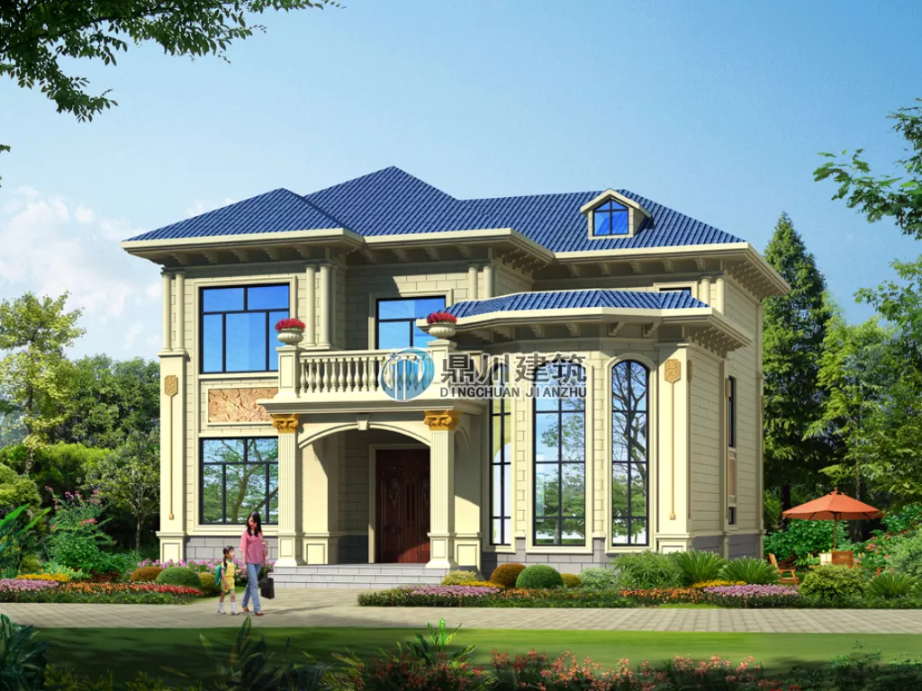 |5款农村别墅，经济实用，回老家建超气派