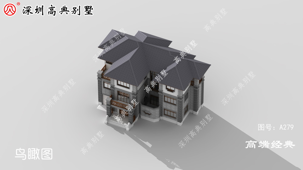 书房|新中式三层住宅，素雅端庄，田园生活气息满满