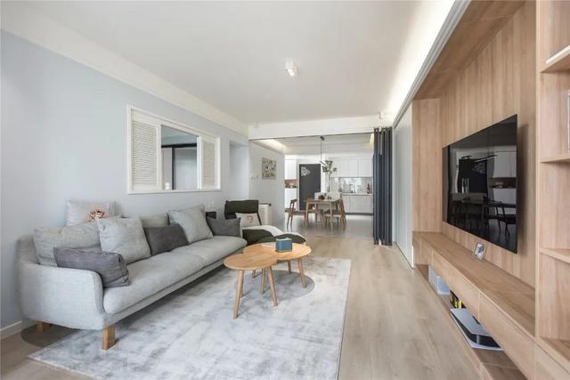 |118㎡简约北欧，实用为主导，简约为风格，装出惬意舒适的家