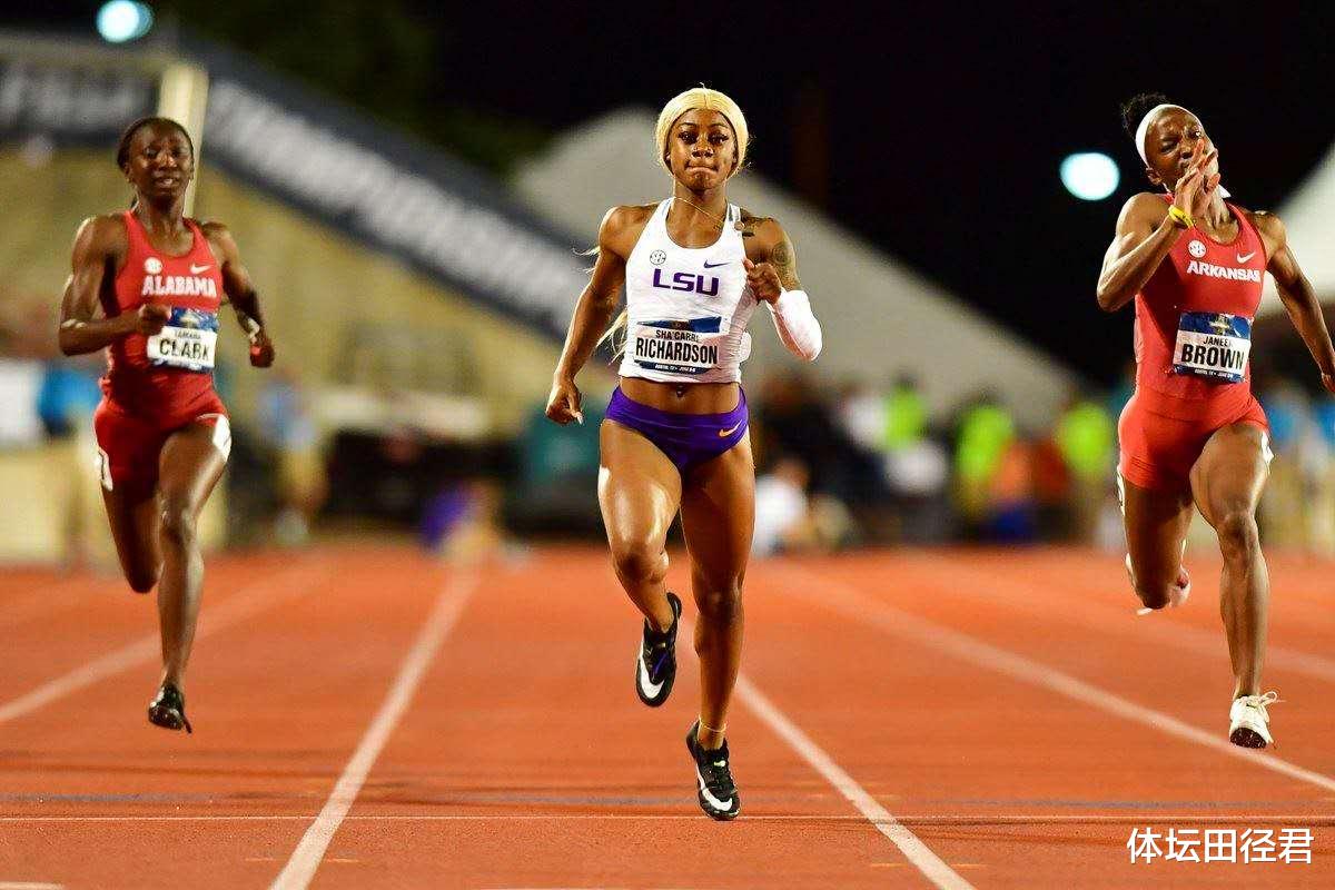奥运会|10秒77,1米55美国百米天才逆风夺冠 东京奥运有望挑战牙买加双后