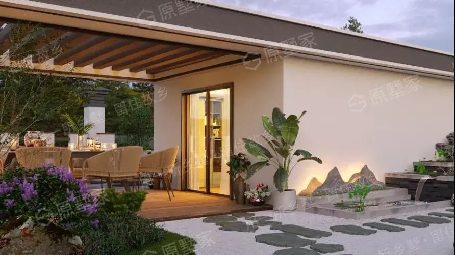 现代农村别墅 “天花板”,价格却在人意料之外,全景落地