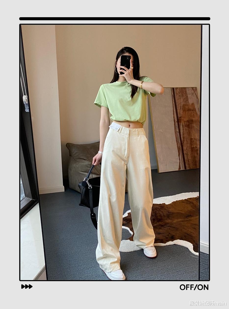 服装搭配师main|夏天穿牛仔裤太闷热?这里有3种“降温搭配”,清凉舒适还时髦