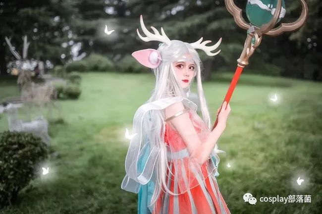|cos：遇见神鹿瑶cos正片