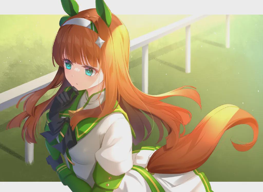 赛马娘|动漫美图：《赛马娘》无声铃鹿