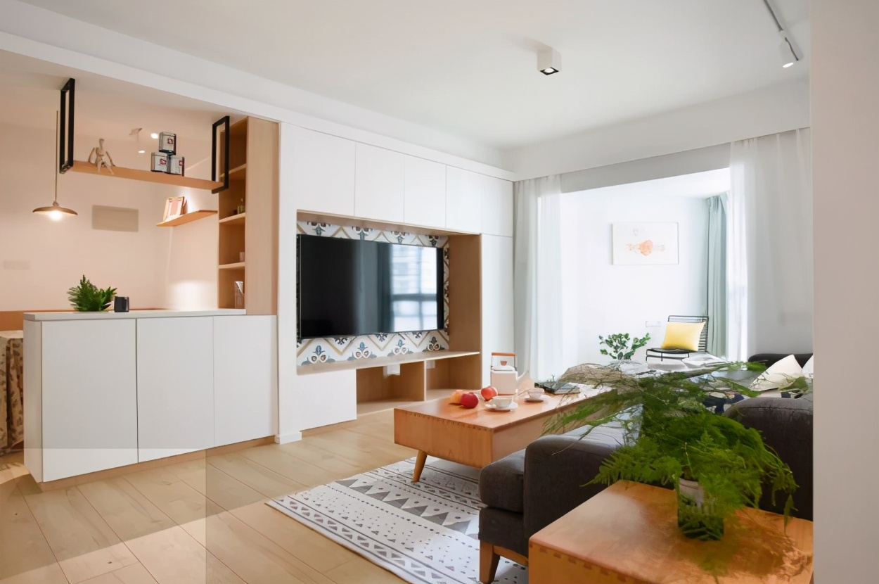 |88平米的现代简约风格，温馨舒适是这里的代名词，真让人喜欢