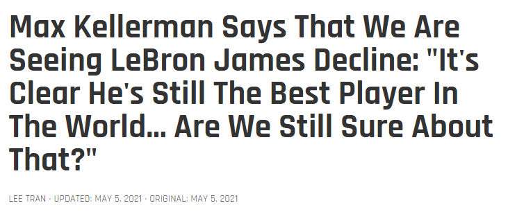 勒布朗·詹姆斯|利拉德：阿杜是最好的球员！刚刚传来詹姆斯最新消息，新王上位了