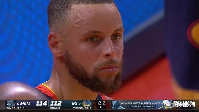 |39+4+5+3！拒绝下场！库里真的尽力了，那不甘眼神让人心疼