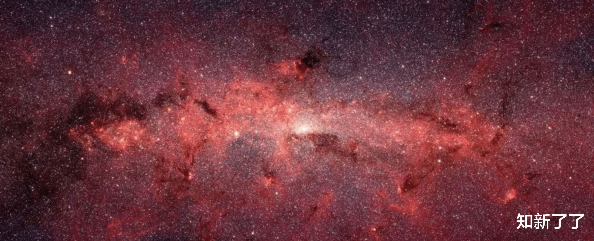 银河系 银河系的旋臂上出现了奇怪的“碎片”