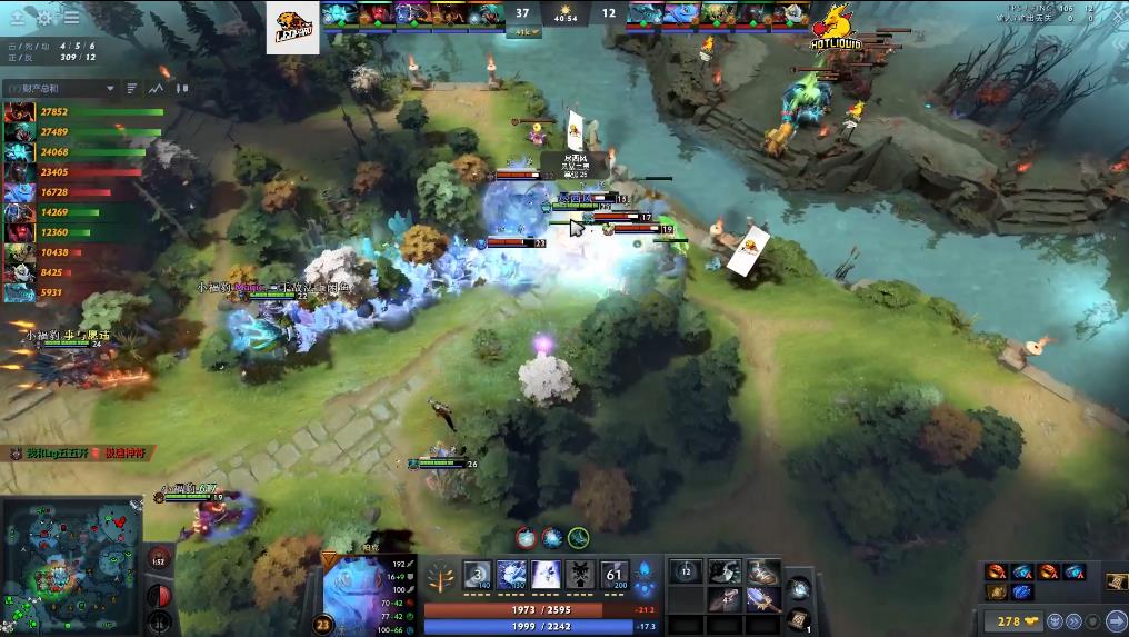 蓝猫|Dota2-名师大将莫自牢，千军万马避蓝猫？水友：互联网邀请赛万岁