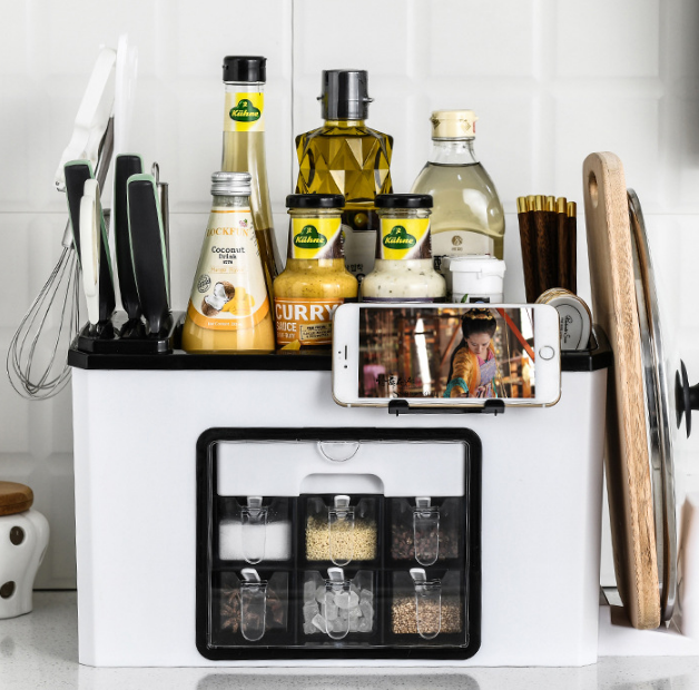 |去表姐家蹭饭，打开厨房门看不到瓶瓶罐罐，布置的真先进，晒晒！