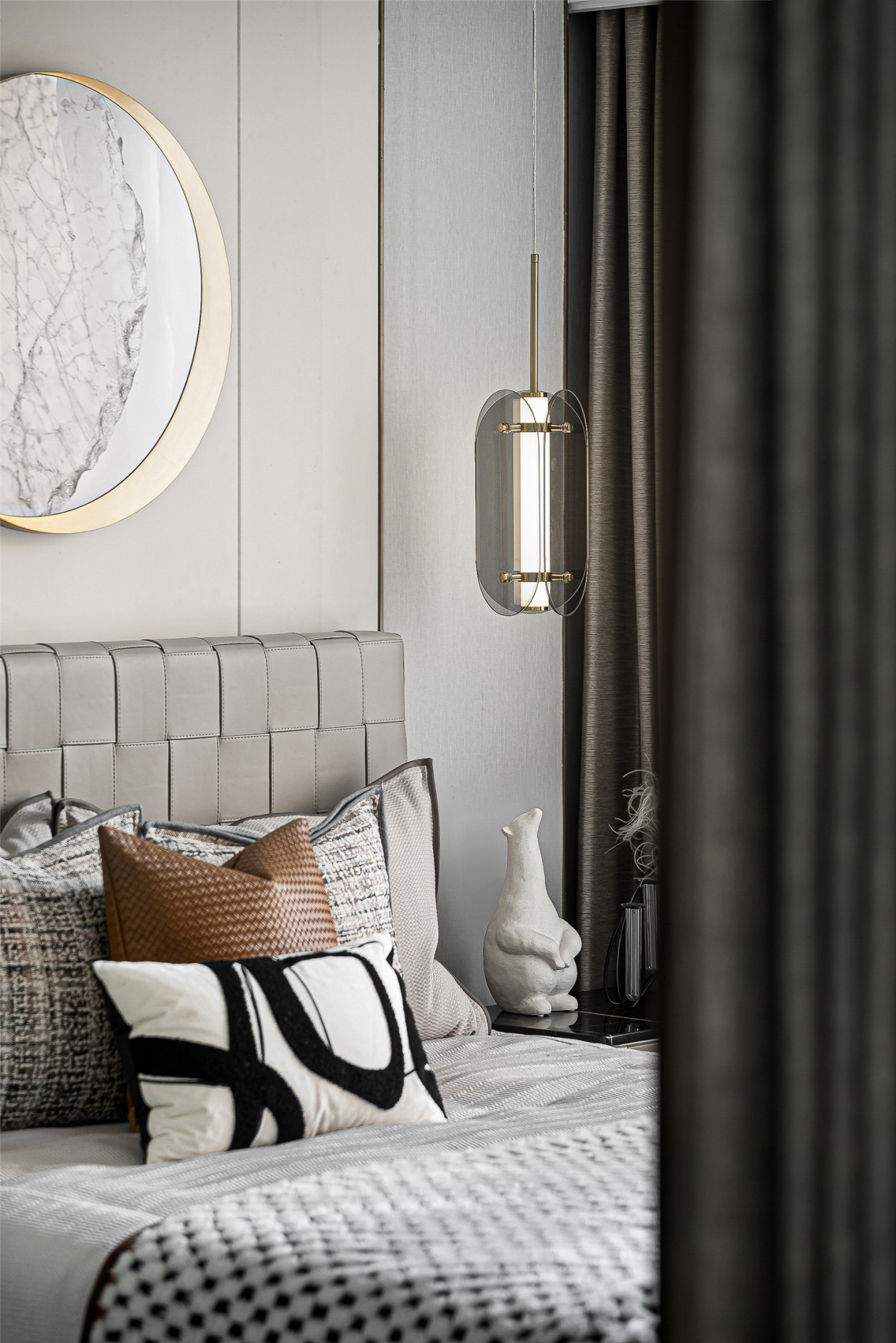 |174㎡叠墅软装设计,打造现代空间的时尚奢华感!