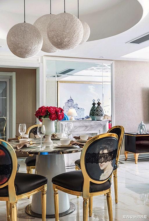 现代欧式风情，专属四居室的浪漫，让业主的生活变得更舒心