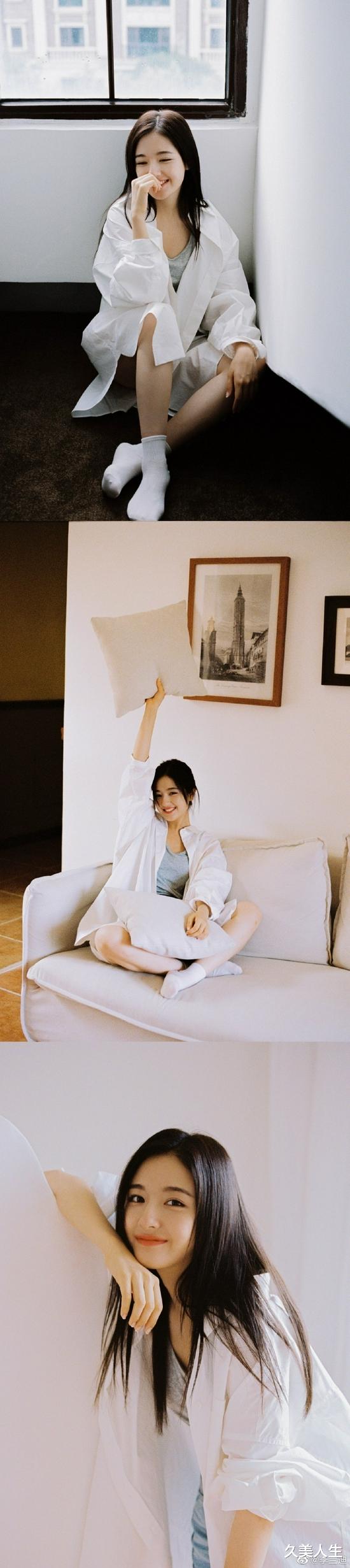 魏无羡|李兰迪晒二十二宫格写真 手捧蛋糕为自己庆生