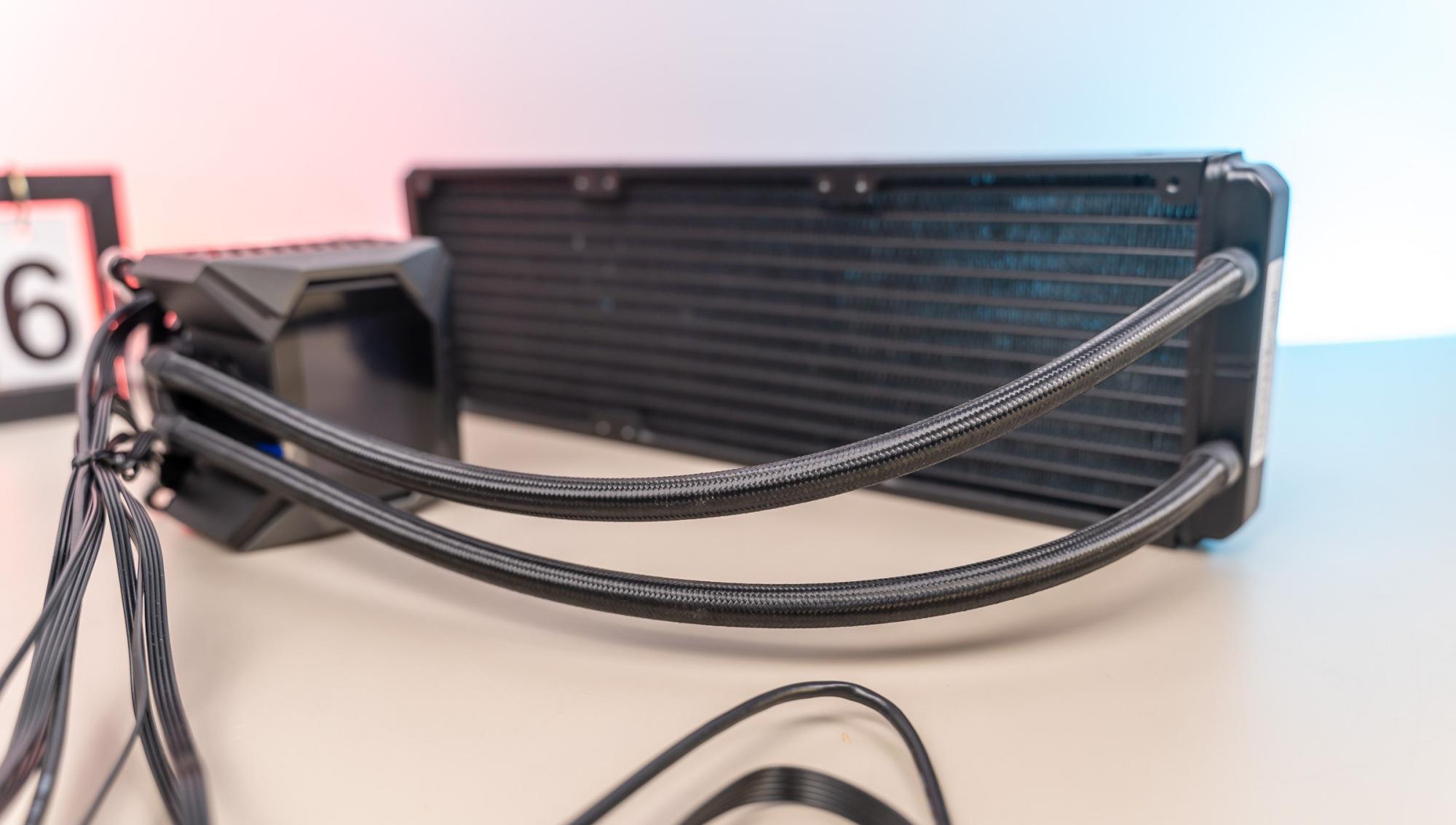 CPU|外观精致漂亮,性能非常强大、微星寒霜K360一体式水冷散热 评测