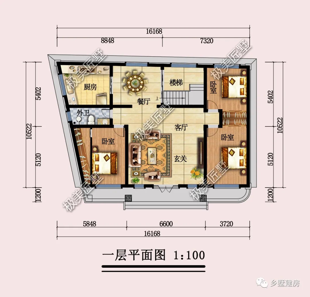 建房二层刚刚好，小巧别致又舒适，看着欢喜住着舒心