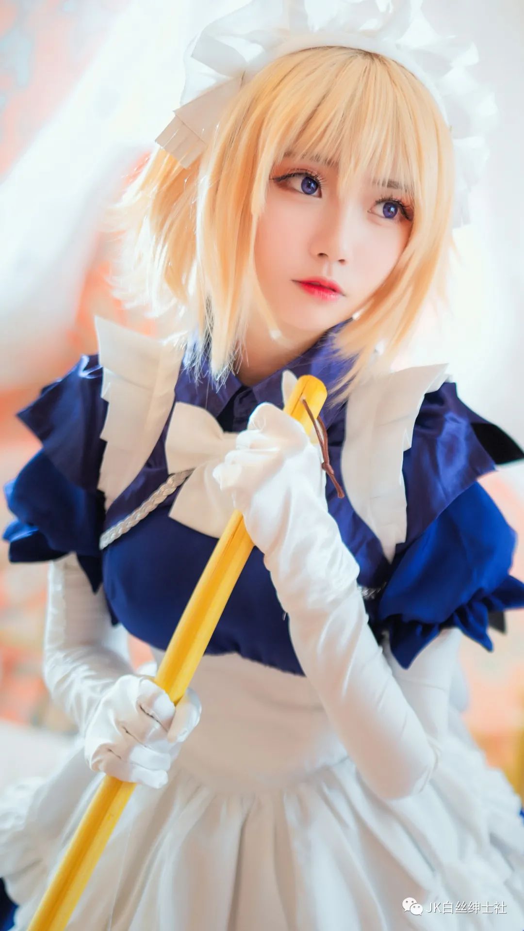 同人|cos:贞德同人女仆cos正片@大肉丸