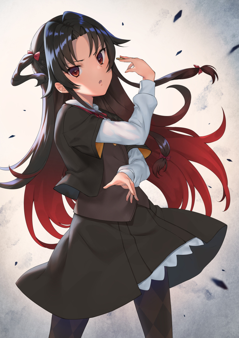 萝莉|【P站美图】黑发傲娇小萝莉《龙王的工作》夜叉神天衣壁纸特辑