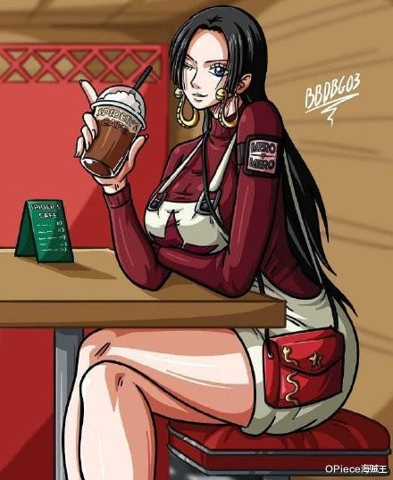 路飞|绝美女帝！现代风壁纸分享，女帝变身健身达人和都市白领