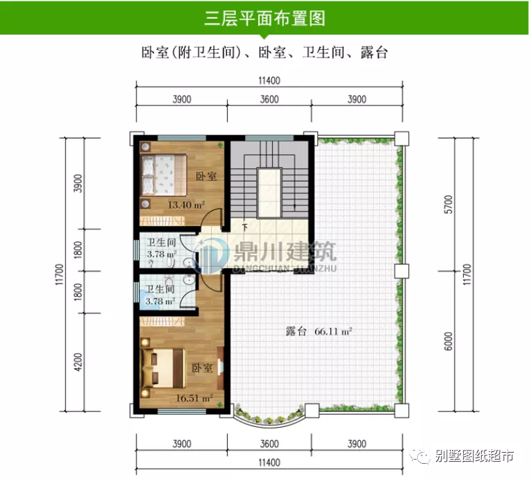 5款经典耐看平屋顶农村别墅,建房的好选择,南方北方都争着建