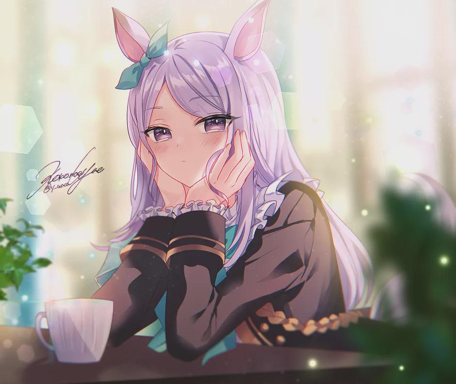 赛马娘|动漫美图：《赛马娘》目白麦昆